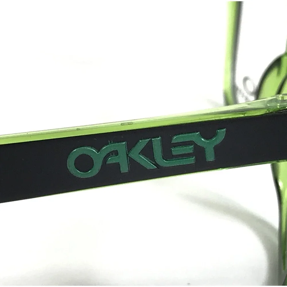 Oakley Eyeglasses Frames Frogskins OX8131-0254 Black Green Full Rim 54-17-138